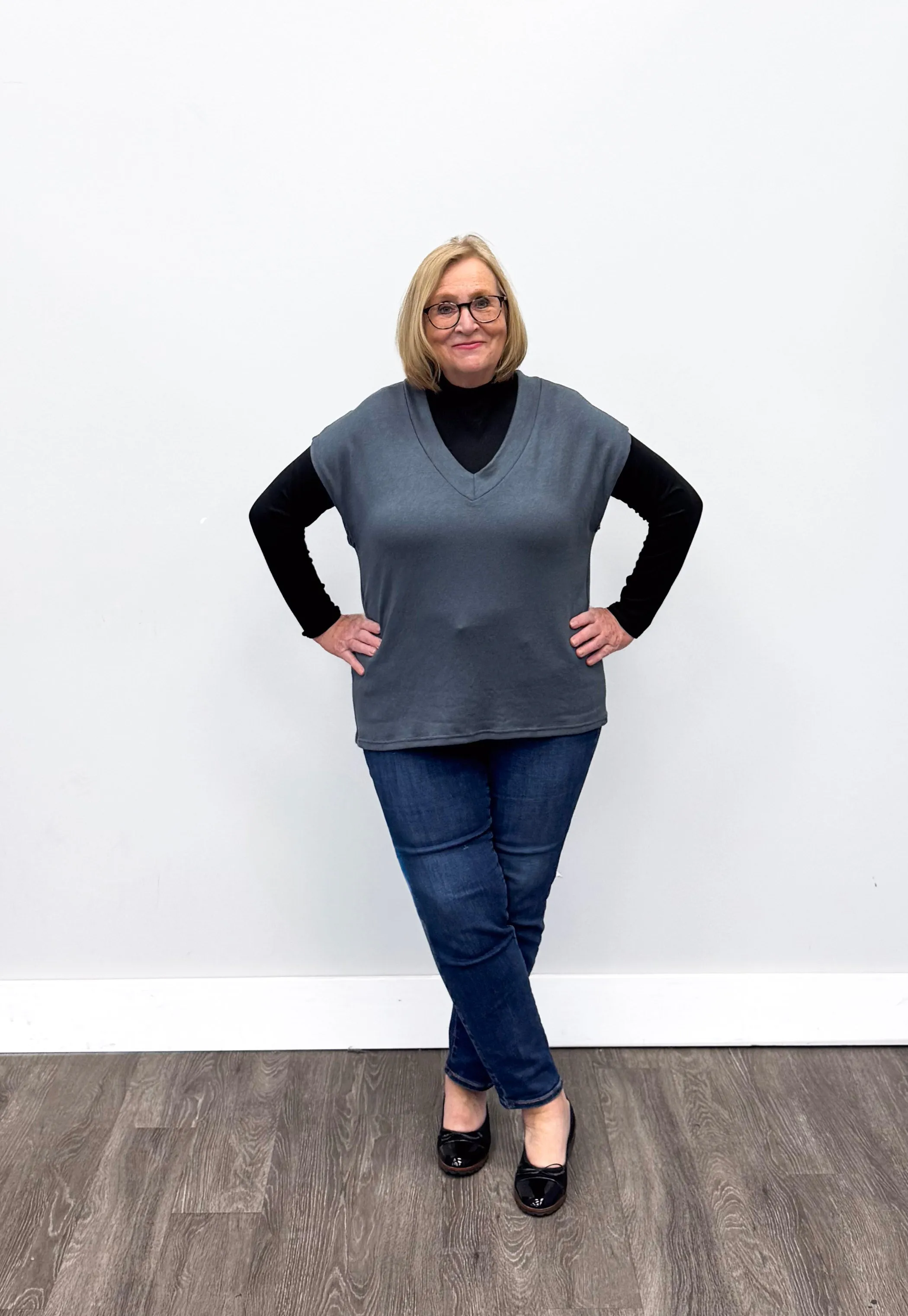 *Pre-Sale* V Neck Sweater Vest