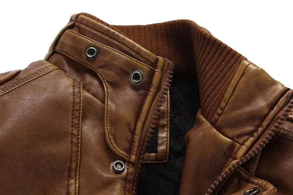 Premium Bronco Leather Jacket