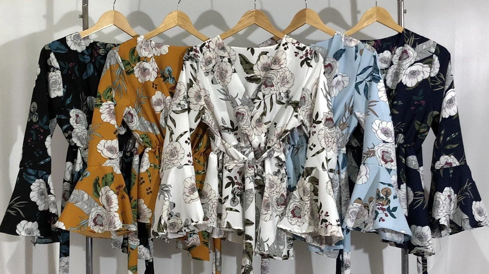Printed  V Neck tops - Manila