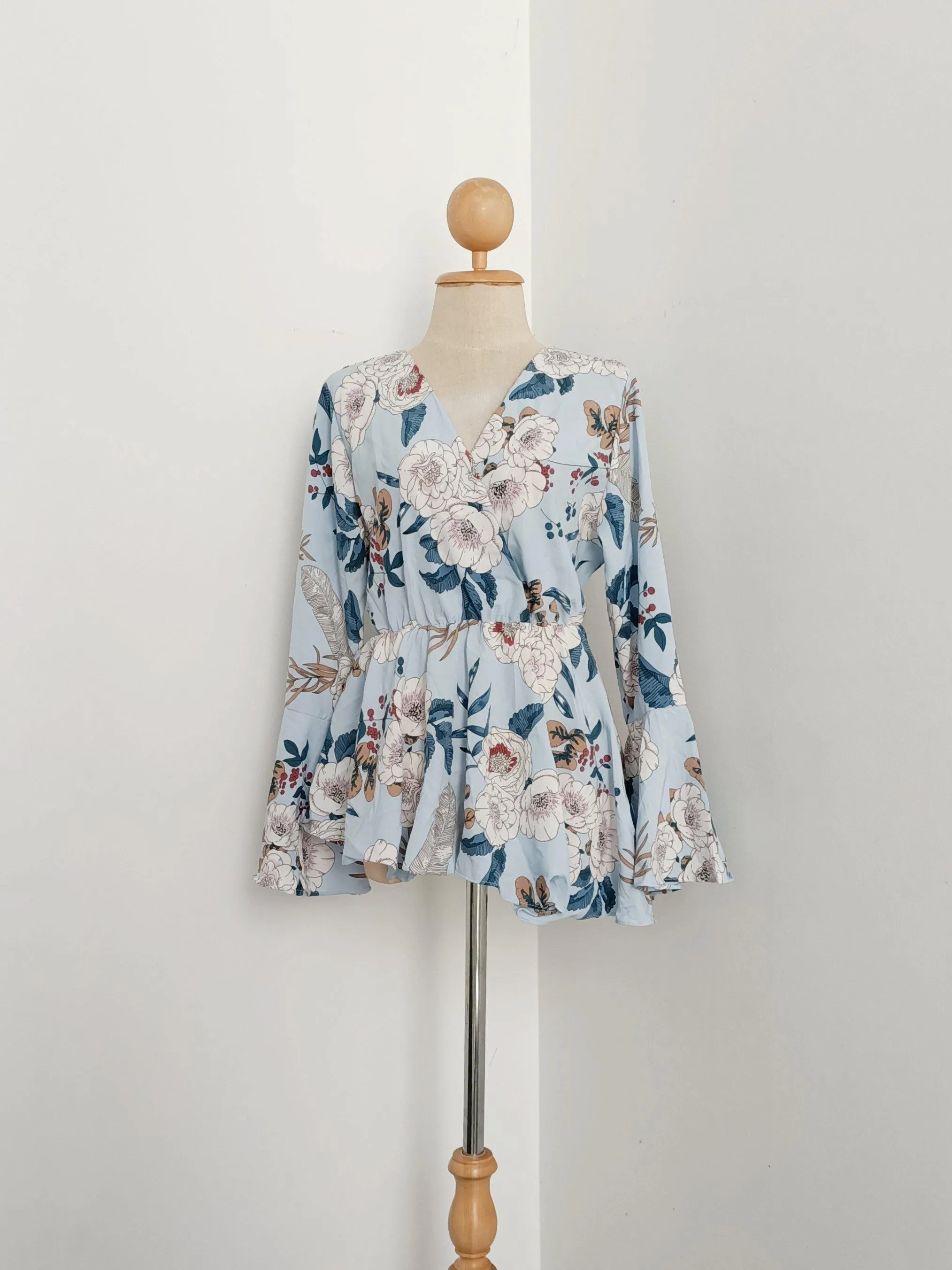 Printed  V Neck tops - Manila