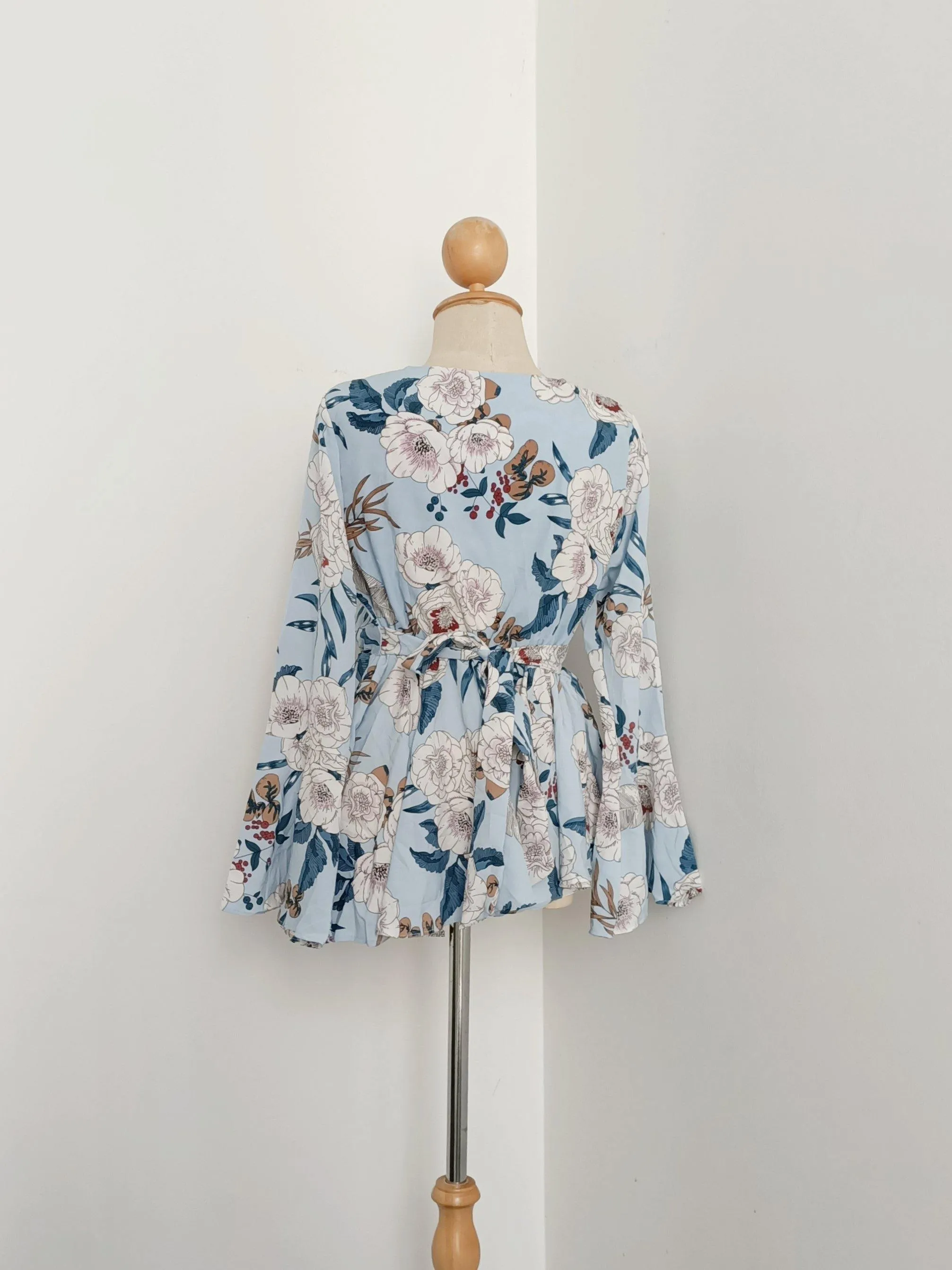 Printed  V Neck tops - Manila