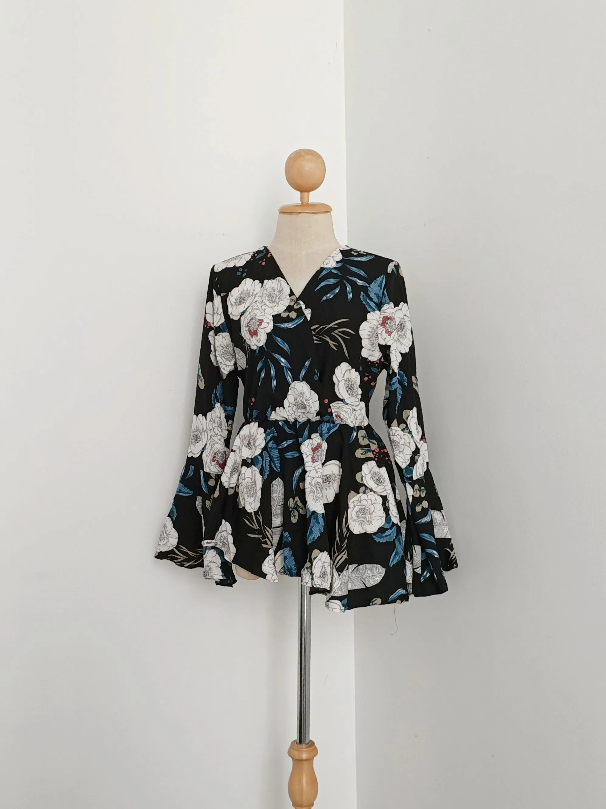 Printed  V Neck tops - Manila