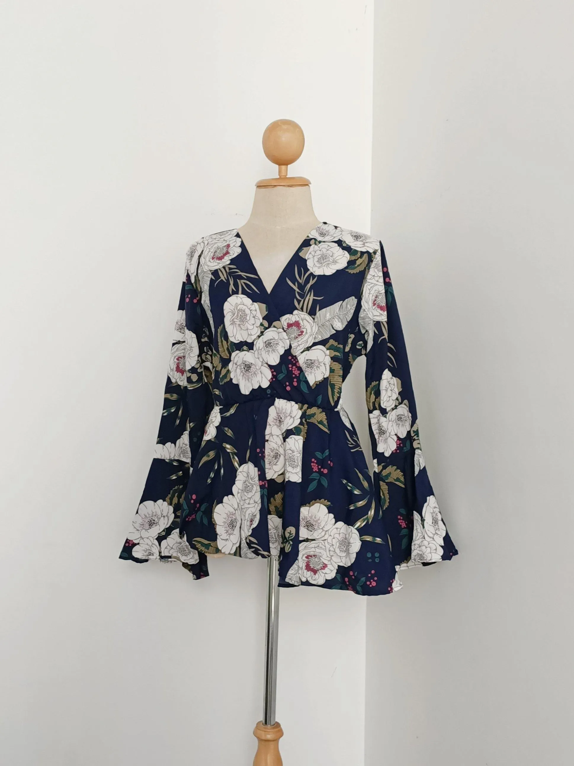 Printed  V Neck tops - Manila