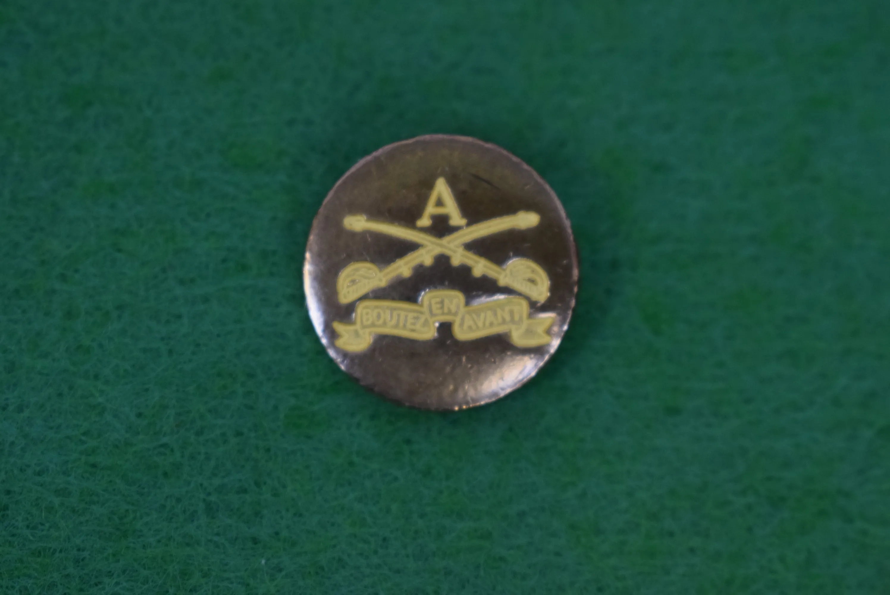 "Set x 10 Squadron A Brass Blazer Buttons Made in England"