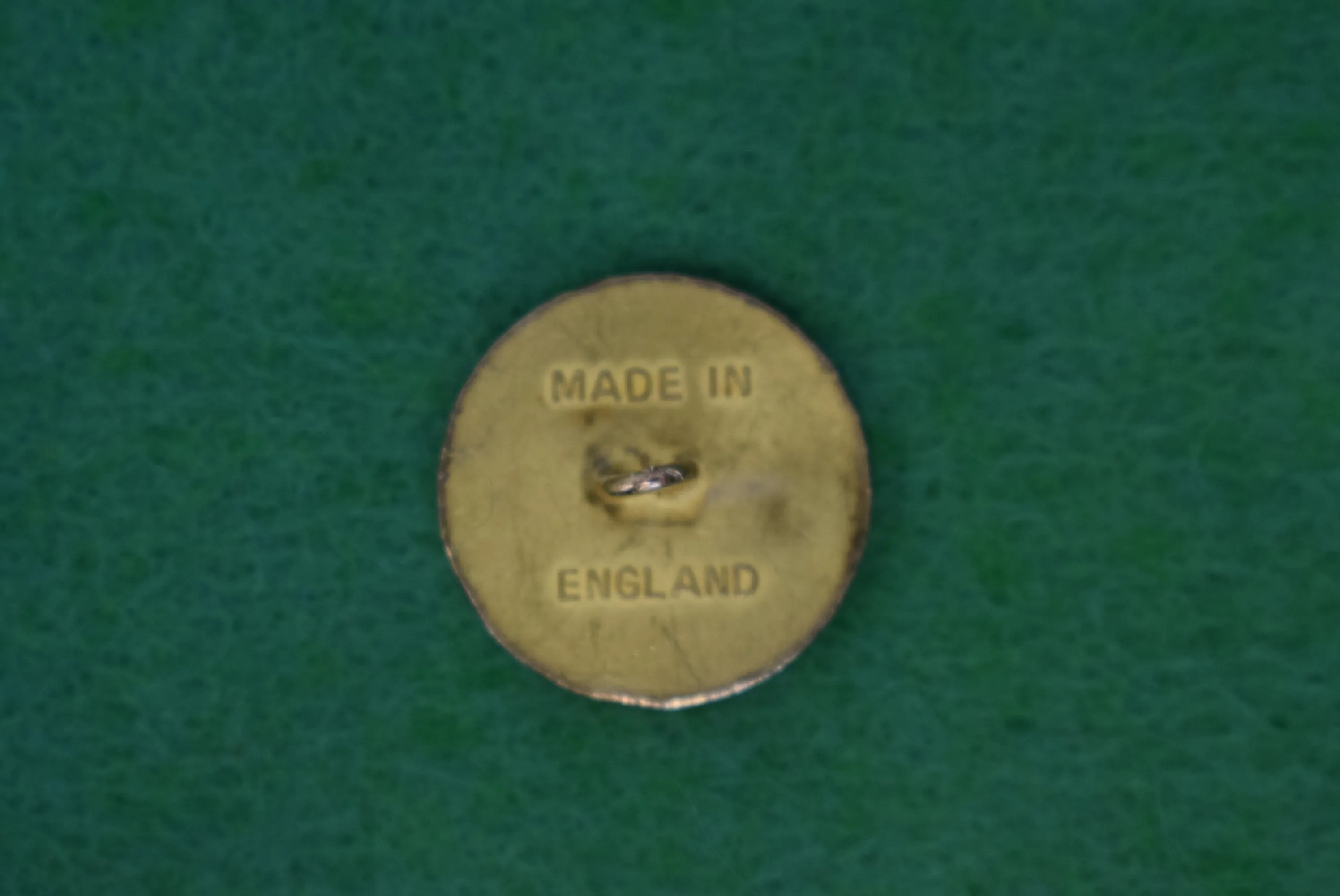 "Set x 10 Squadron A Brass Blazer Buttons Made in England"