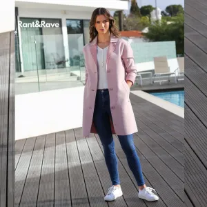 Rant & Rave Josephine Coat Pink
