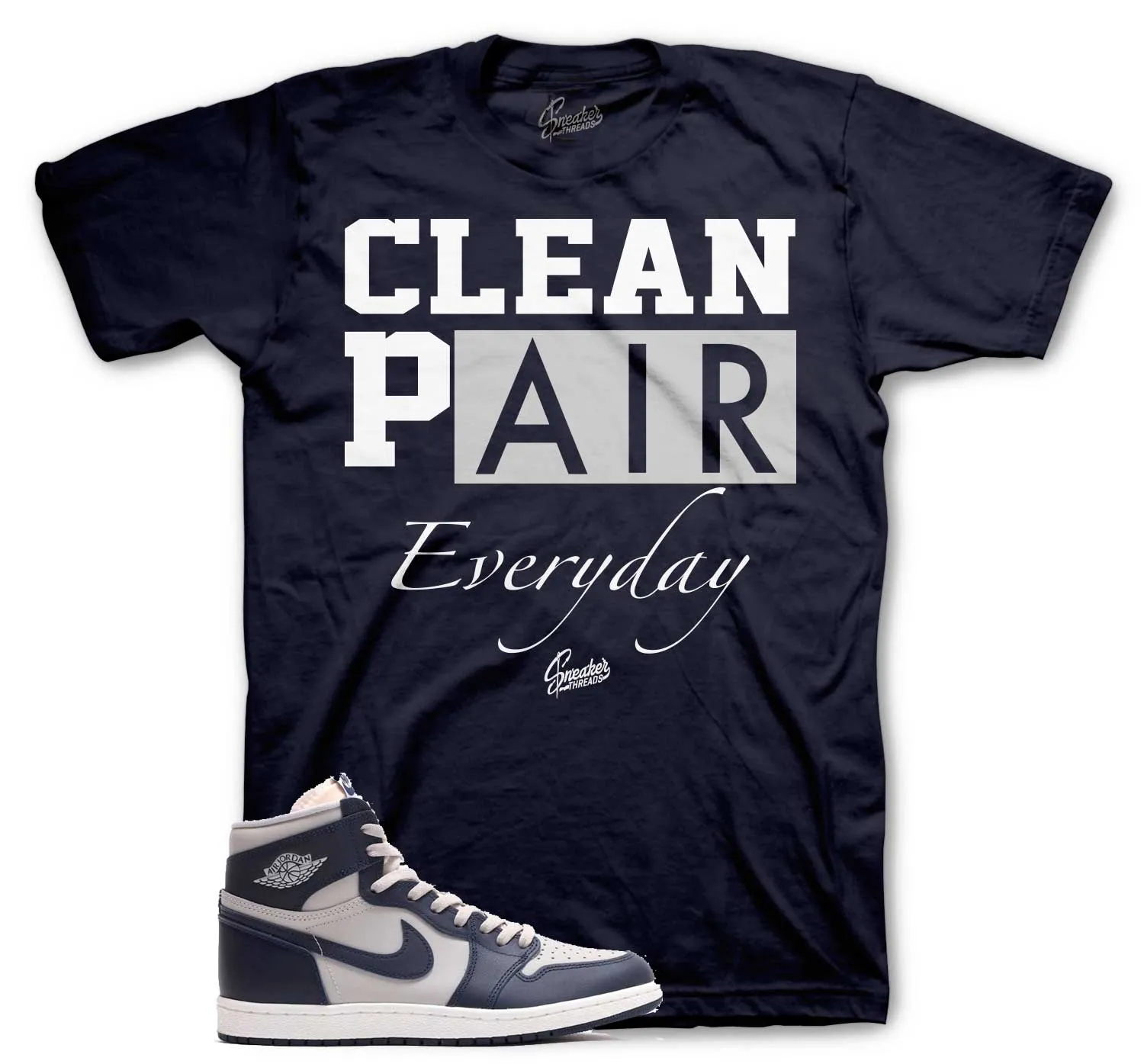 Retro 1 Georgetown 85 Clean Pair Shirt