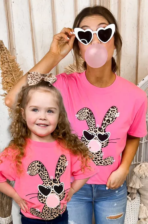 Sassy Easter Bunny T-Shirt Girls 6-8