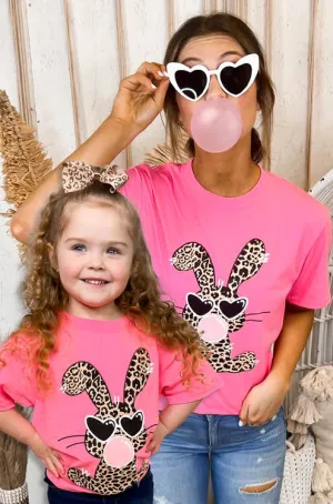 Sassy Easter Bunny T-Shirt Girls 6-8