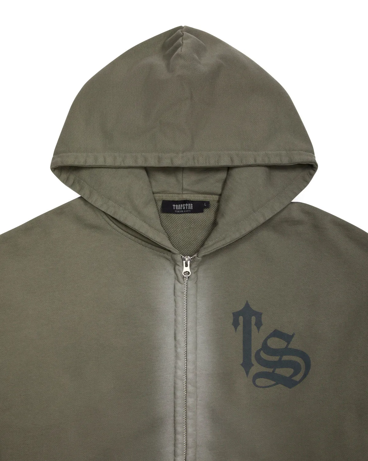 Script Spray Tracksuit - Dark Khaki