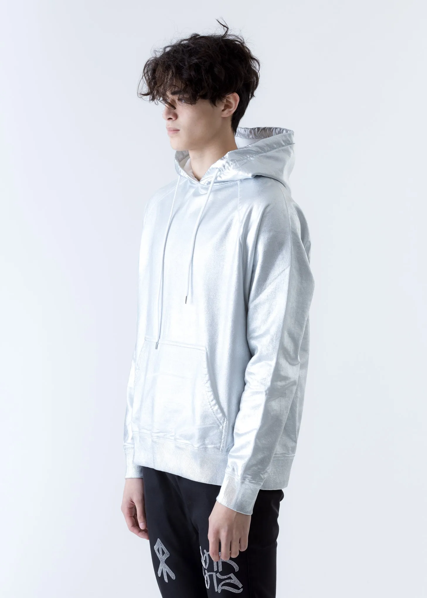 Silver Racing Hoodie