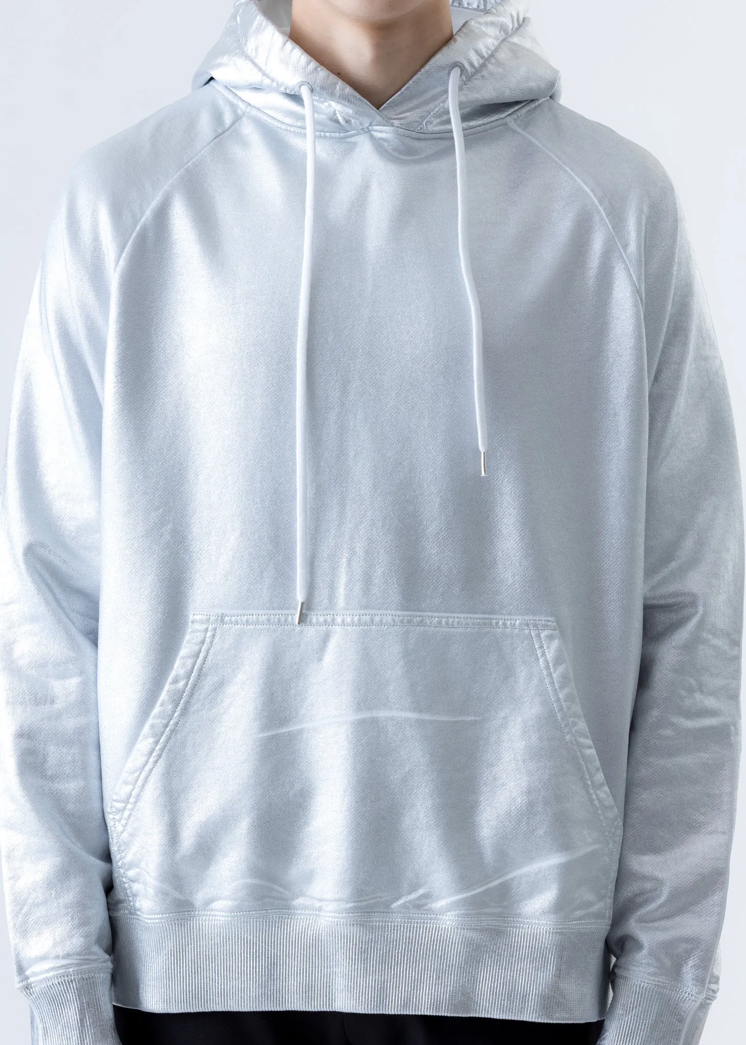 Silver Racing Hoodie