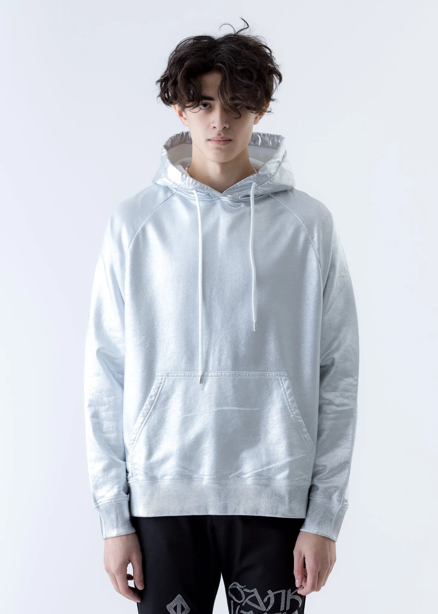 Silver Racing Hoodie