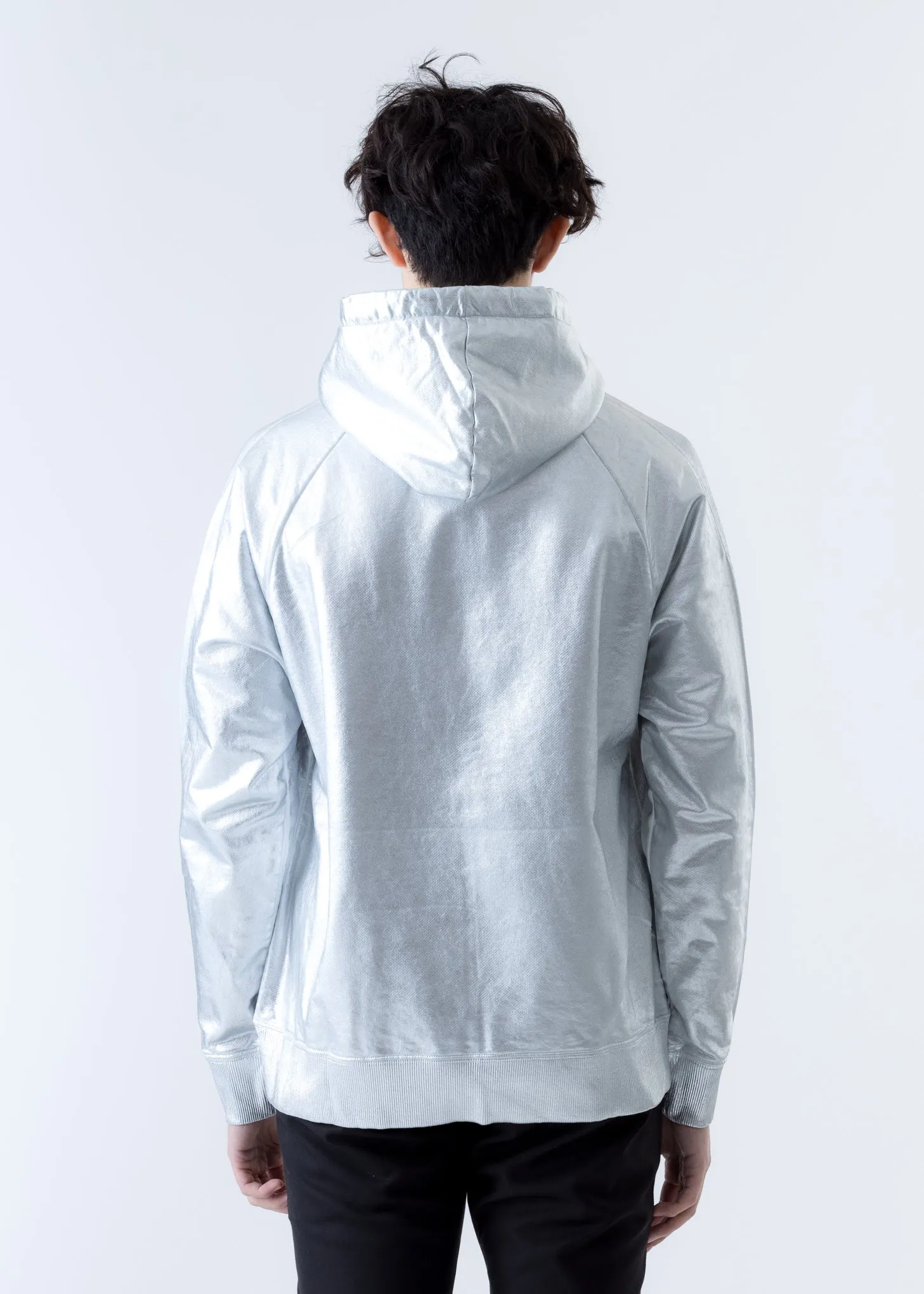 Silver Racing Hoodie