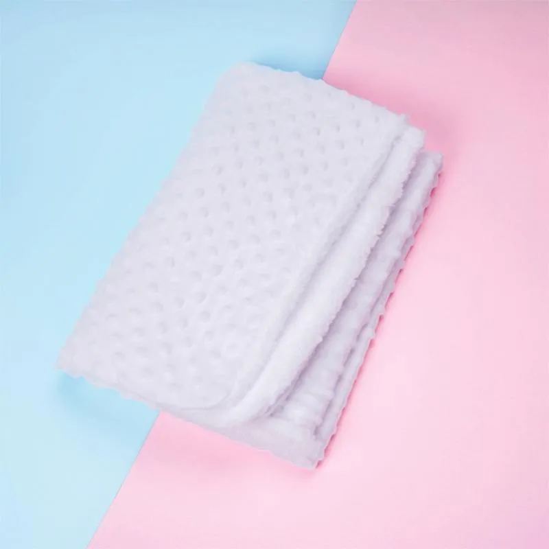 Soft Solid Peas Blanket For Baby
