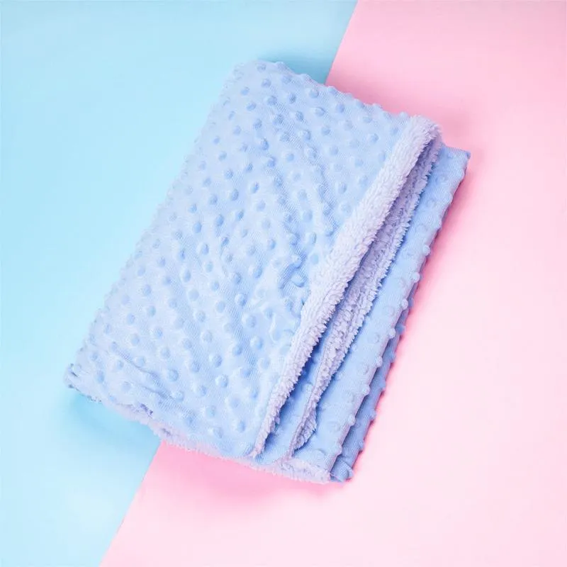 Soft Solid Peas Blanket For Baby