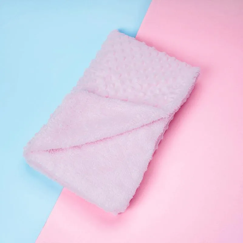 Soft Solid Peas Blanket For Baby