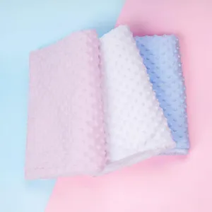 Soft Solid Peas Blanket For Baby
