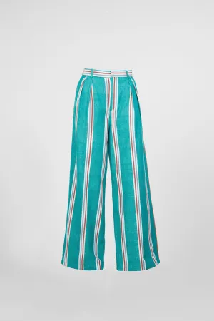 Stripe Seam Classic Wide Pants