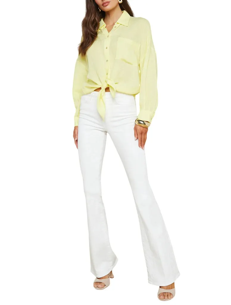 Talitha Tie Blouse - L'AGENCE