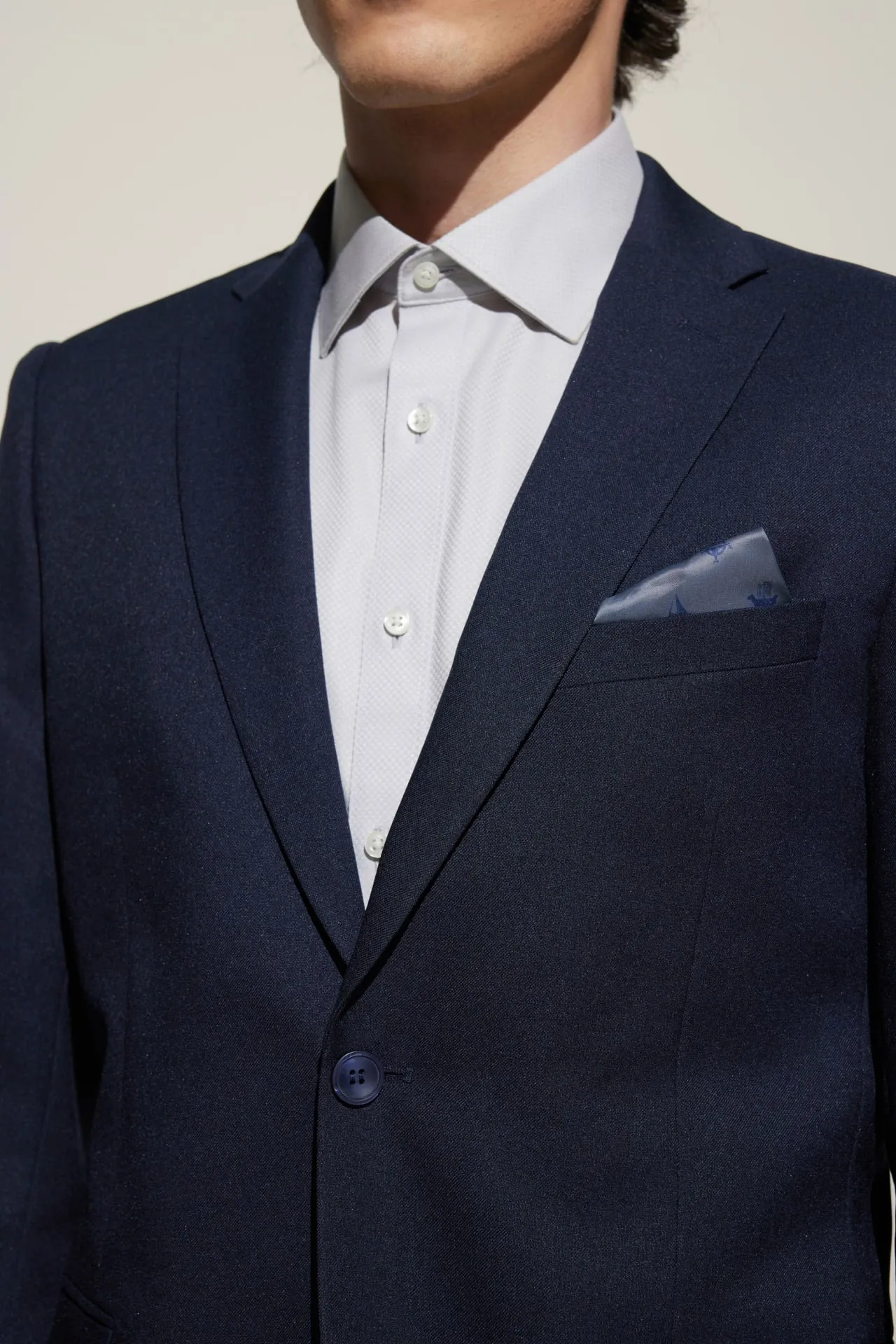 Teflon Smart Fit Twill Suit Blazer