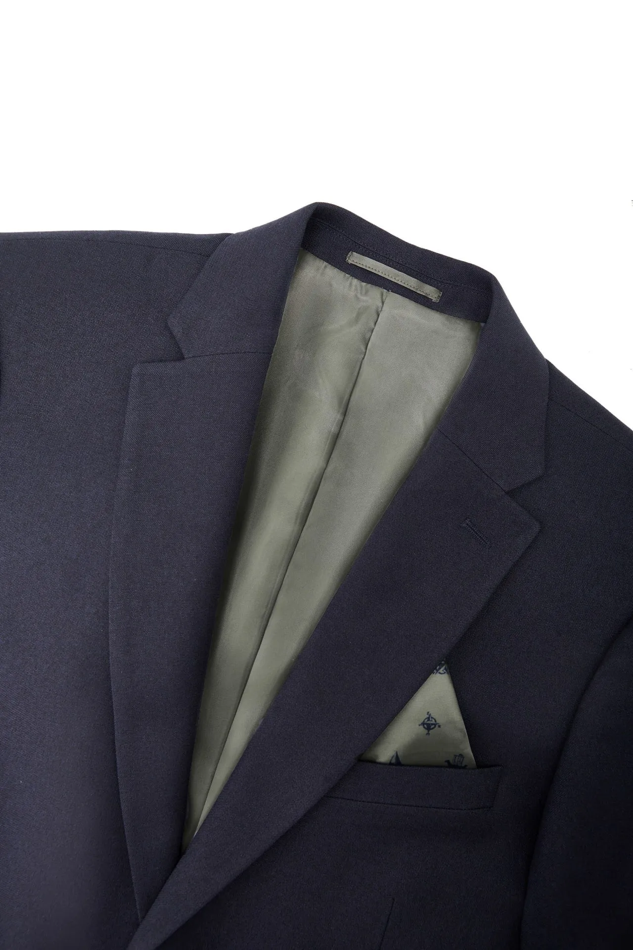 Teflon Smart Fit Twill Suit Blazer
