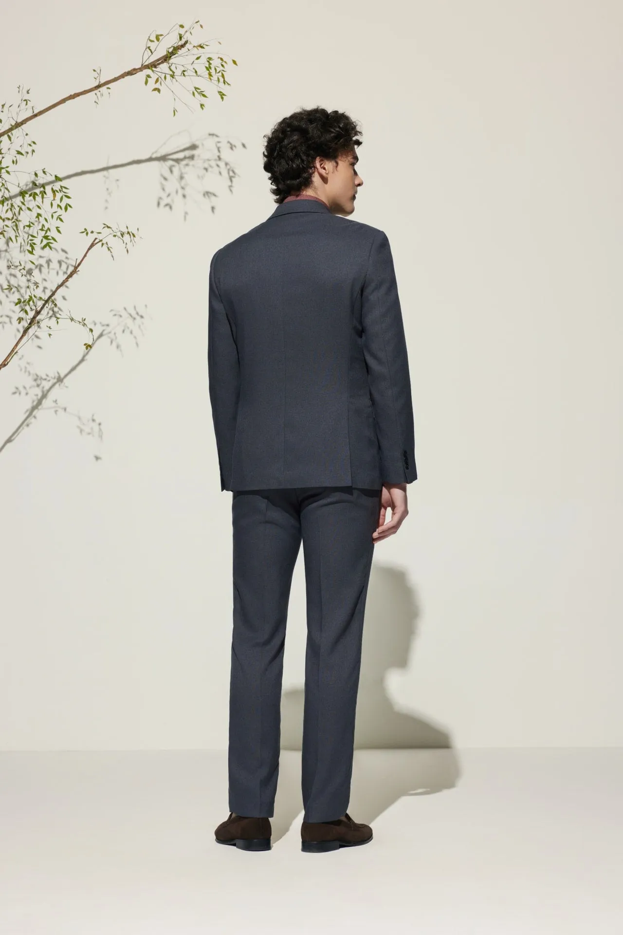 Teflon Smart Fit Twill Suit Blazer