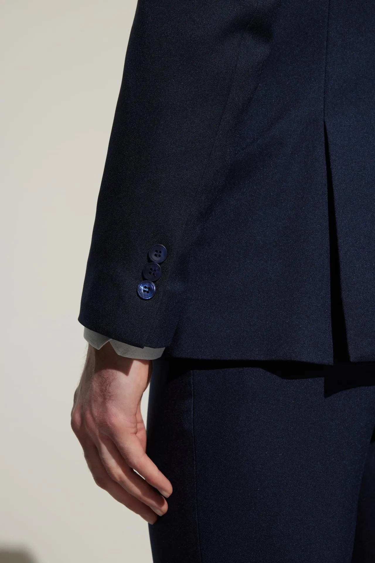 Teflon Smart Fit Twill Suit Blazer