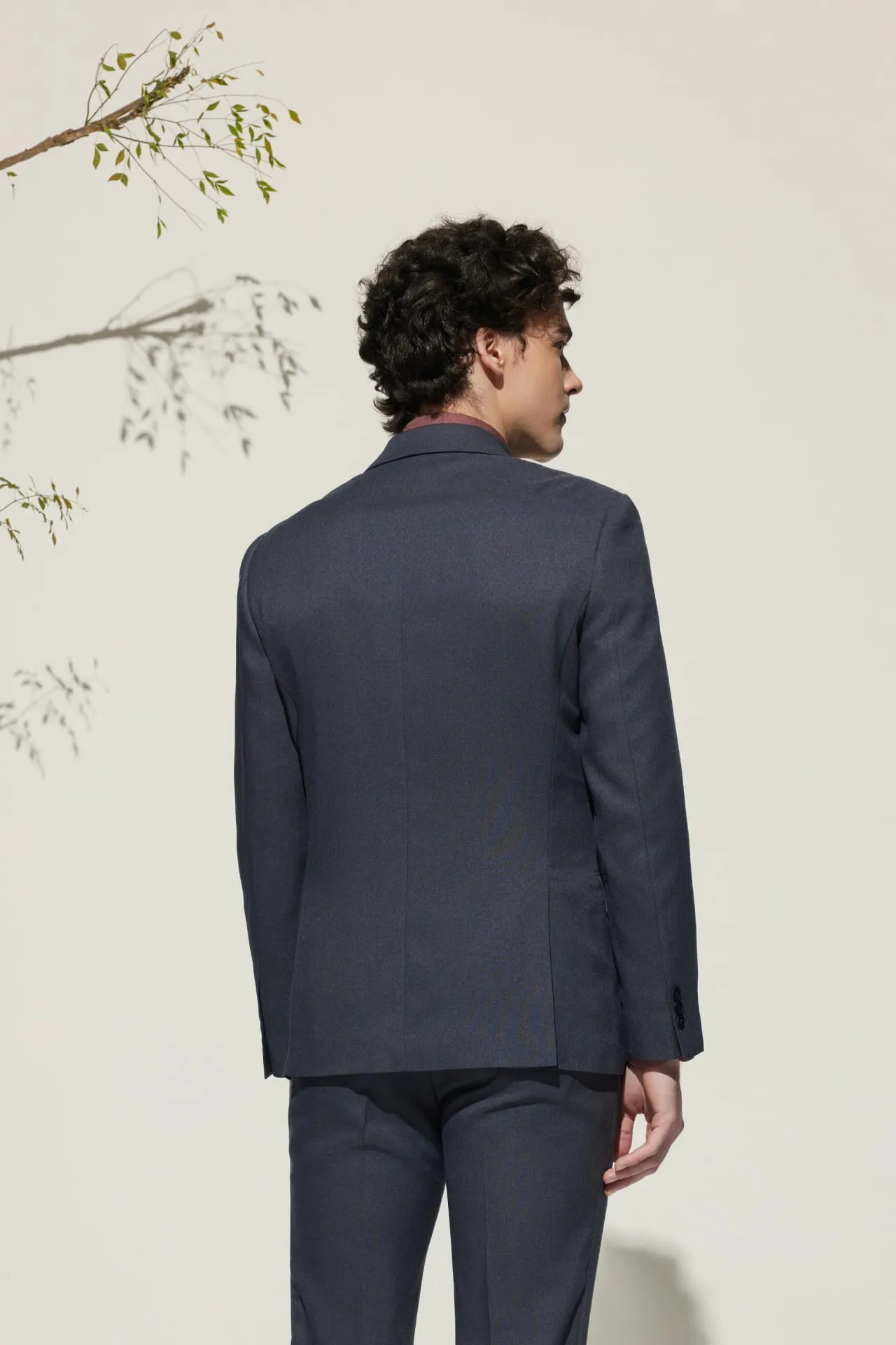 Teflon Smart Fit Twill Suit Blazer