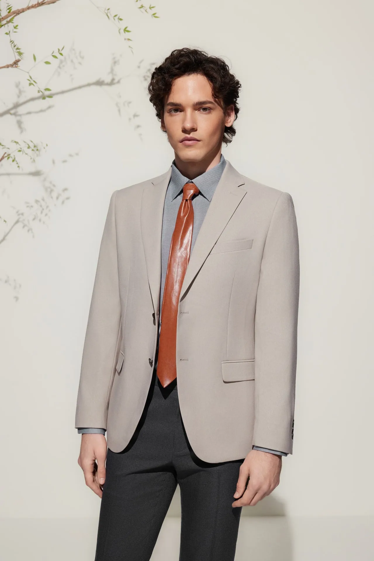 Teflon Smart Fit Twill Suit Blazer
