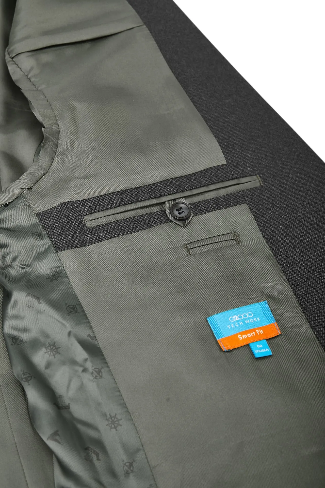 Teflon Smart Fit Twill Suit Blazer