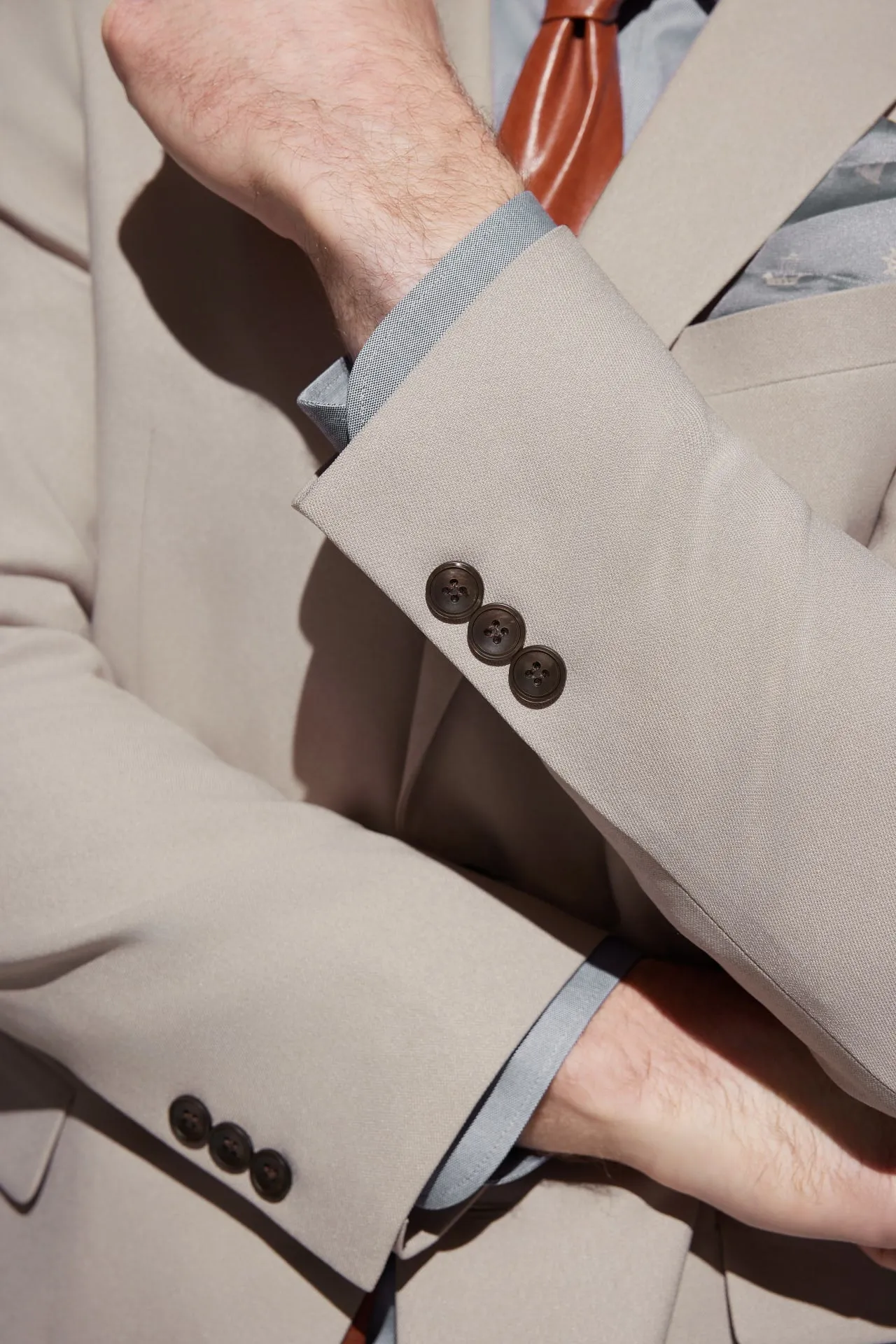 Teflon Smart Fit Twill Suit Blazer