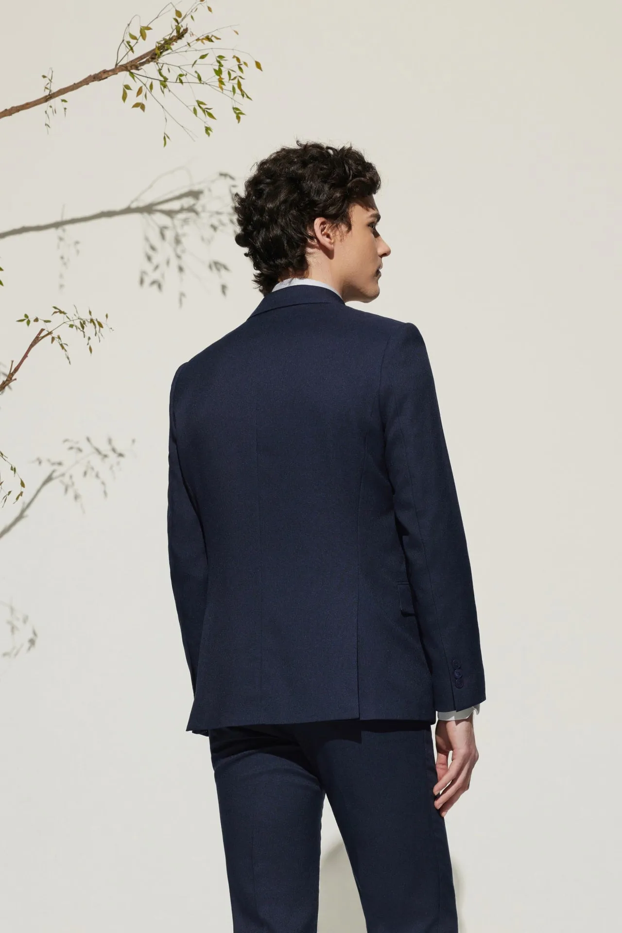 Teflon Smart Fit Twill Suit Blazer