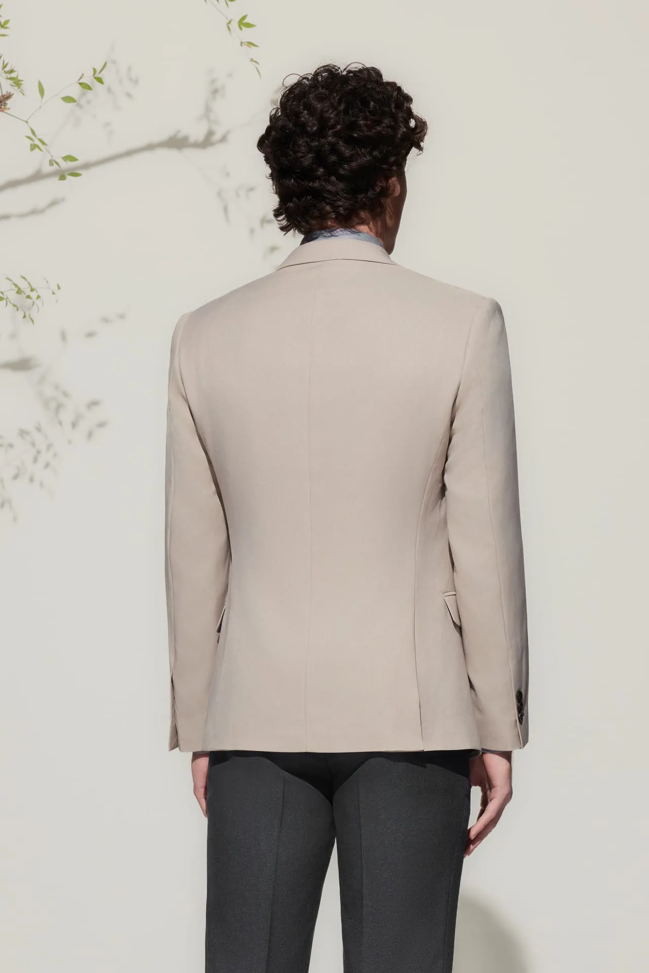 Teflon Smart Fit Twill Suit Blazer