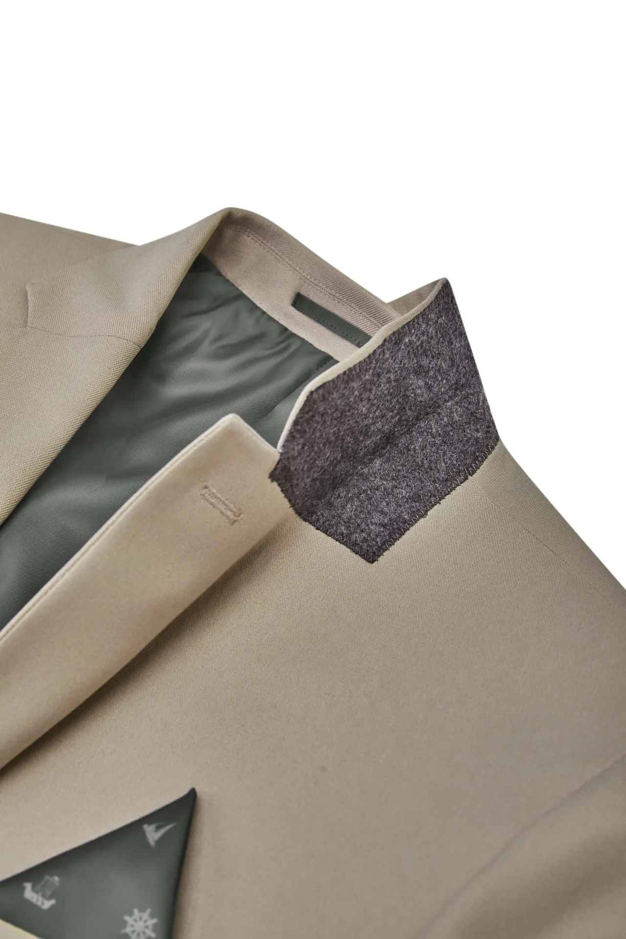 Teflon Smart Fit Twill Suit Blazer