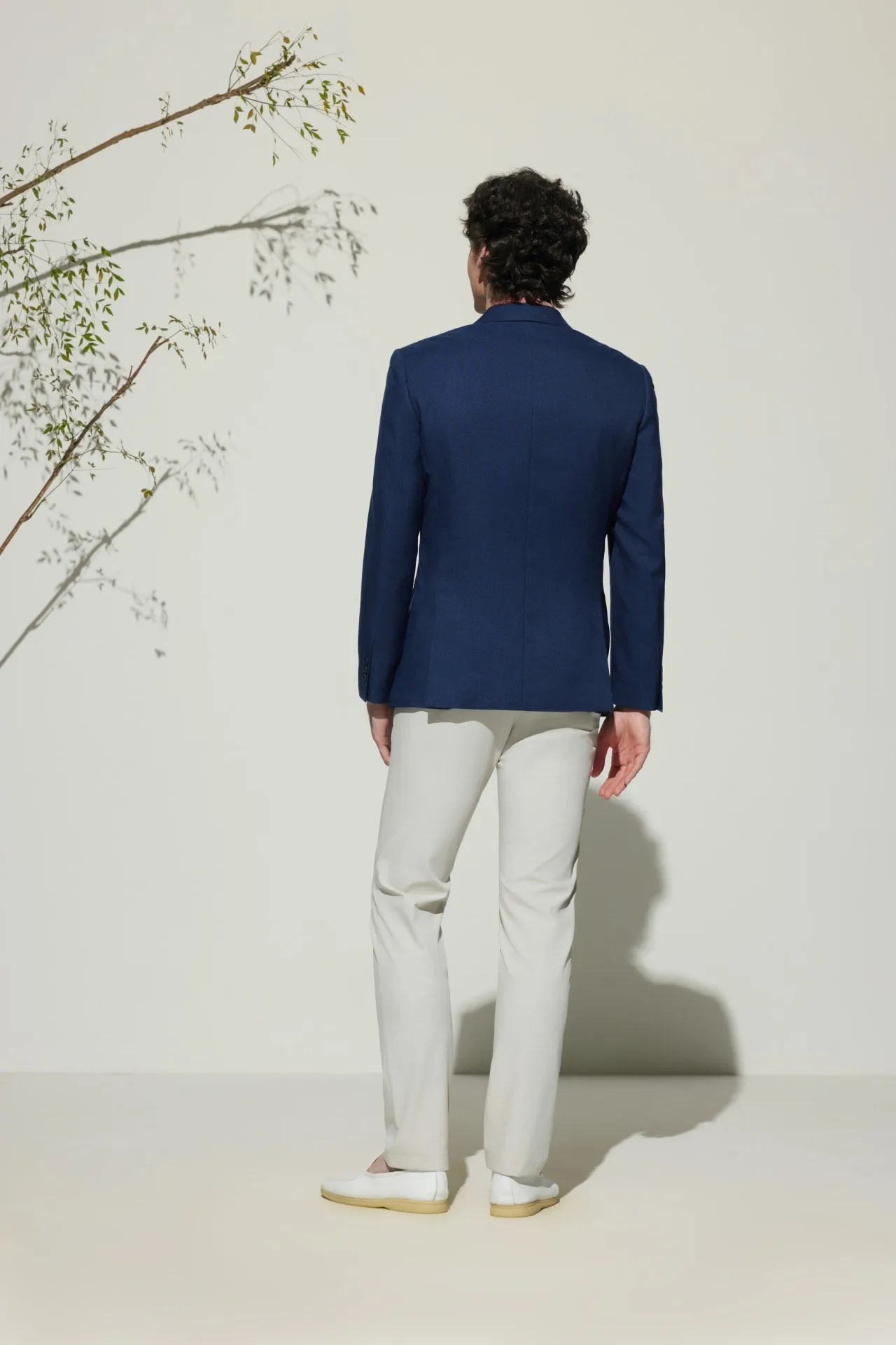 Teflon Smart Fit Twill Suit Blazer