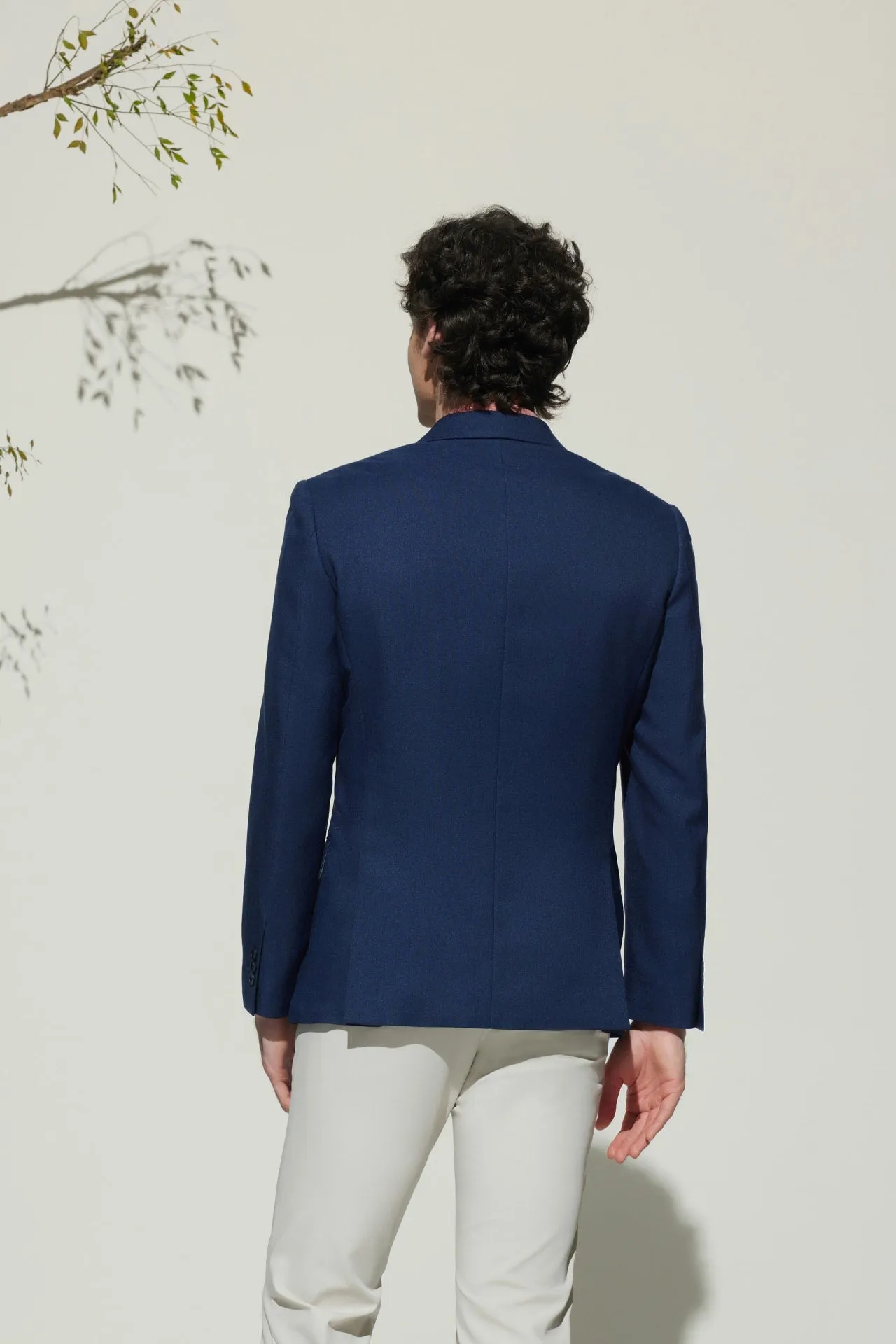 Teflon Smart Fit Twill Suit Blazer