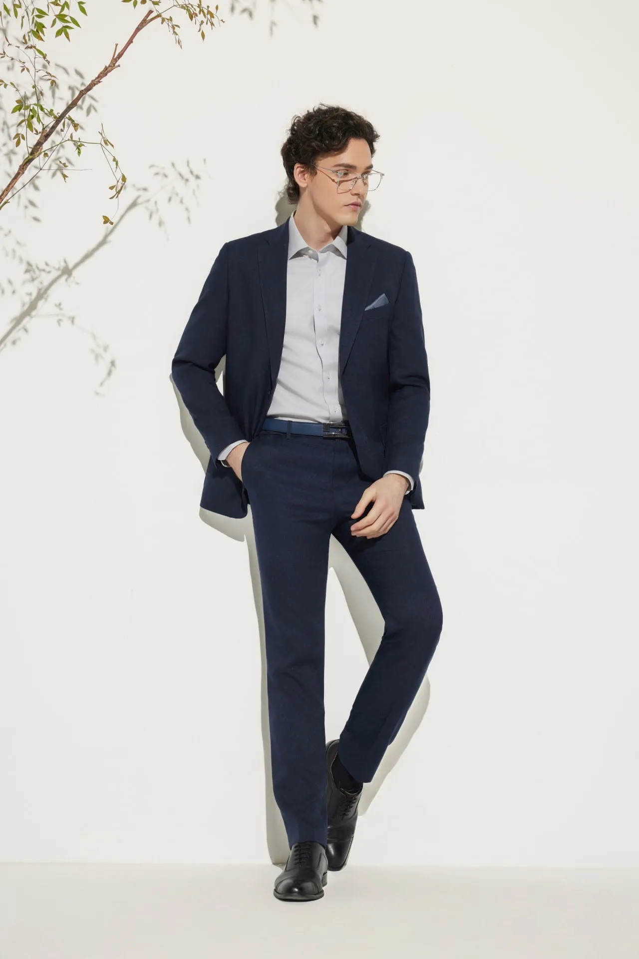 Teflon Smart Fit Twill Suit Blazer