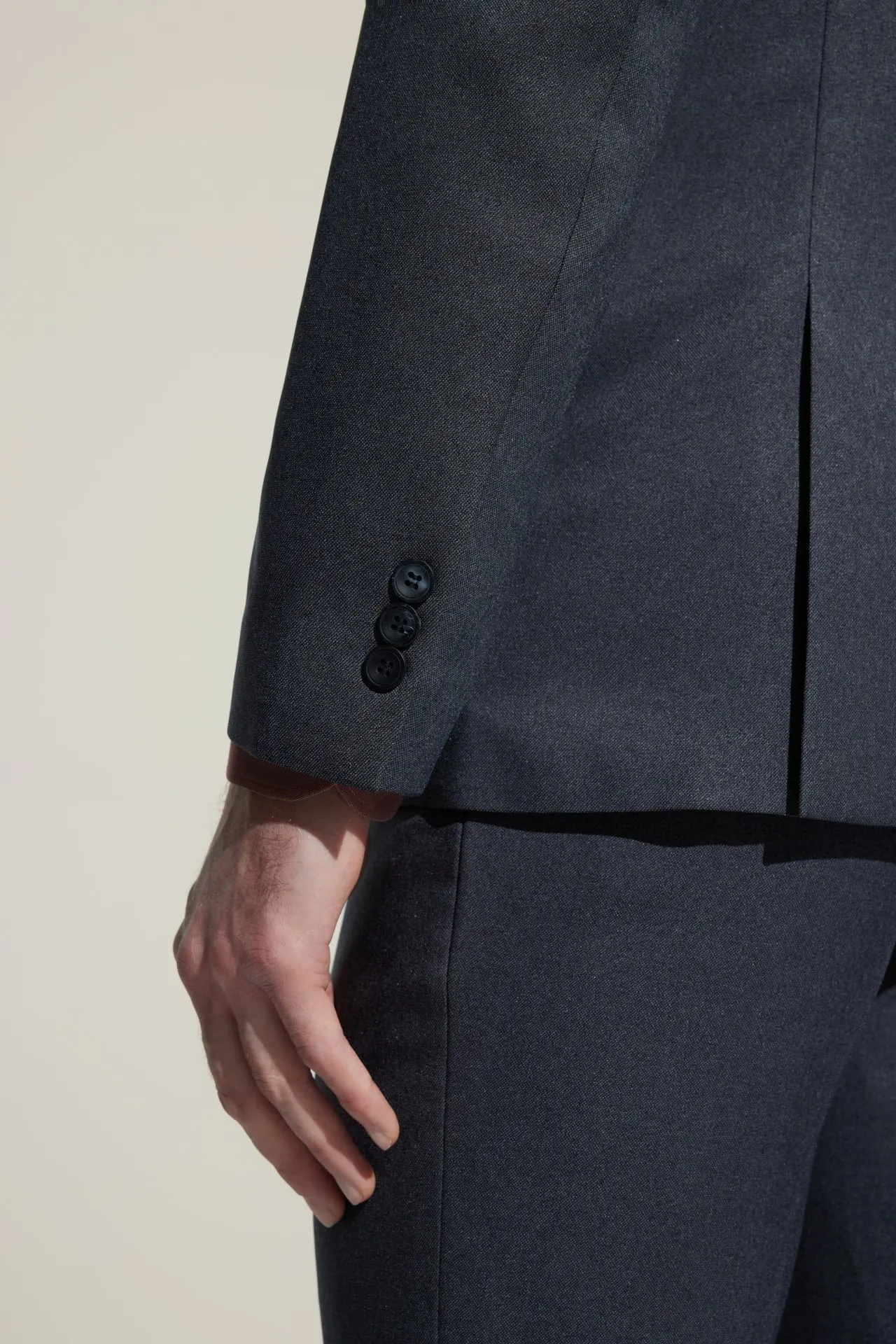Teflon Smart Fit Twill Suit Blazer