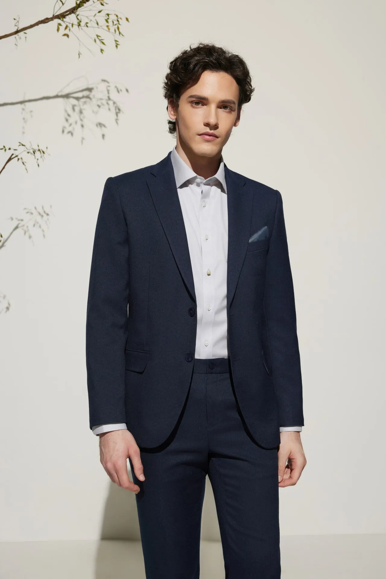 Teflon Smart Fit Twill Suit Blazer