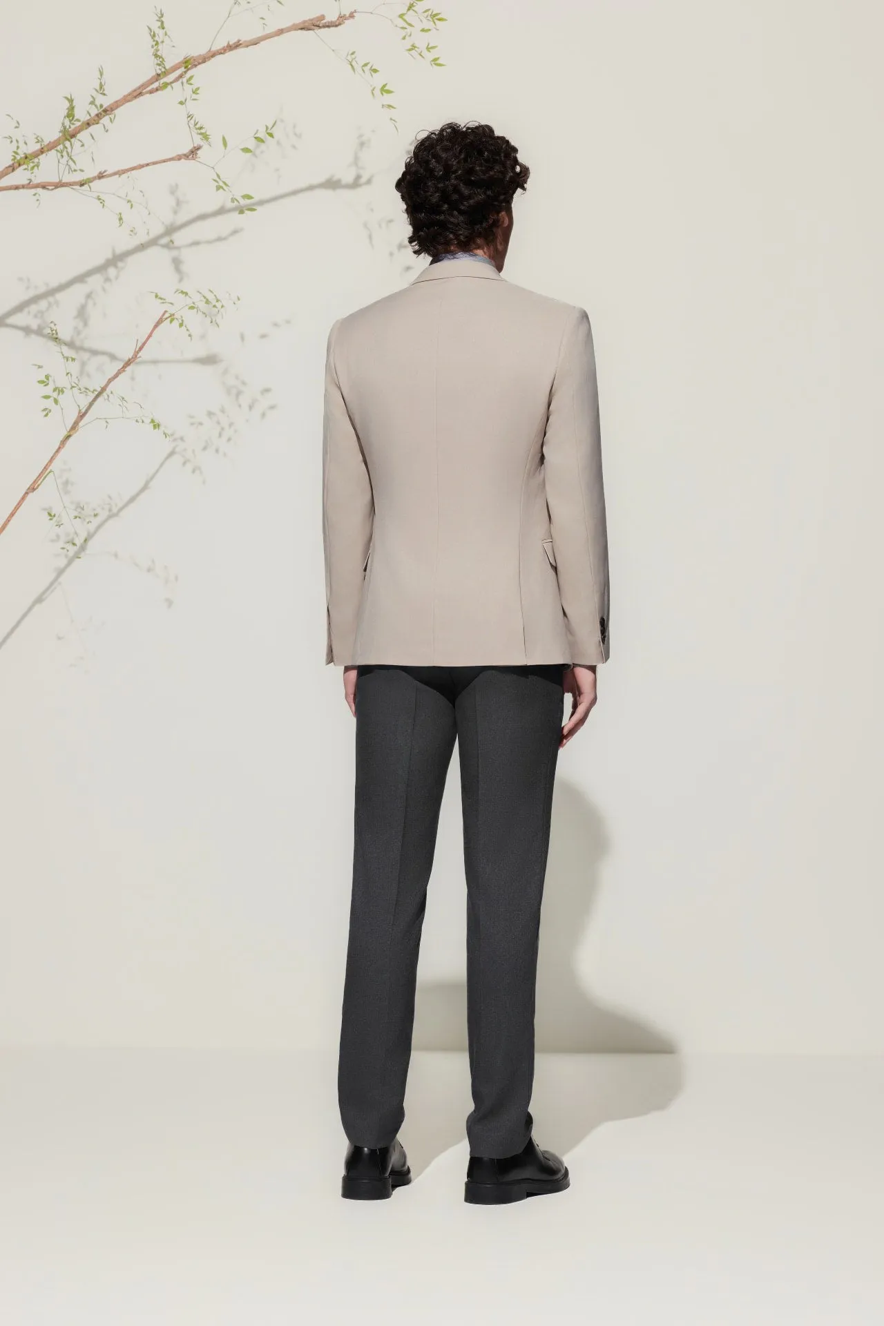 Teflon Smart Fit Twill Suit Blazer