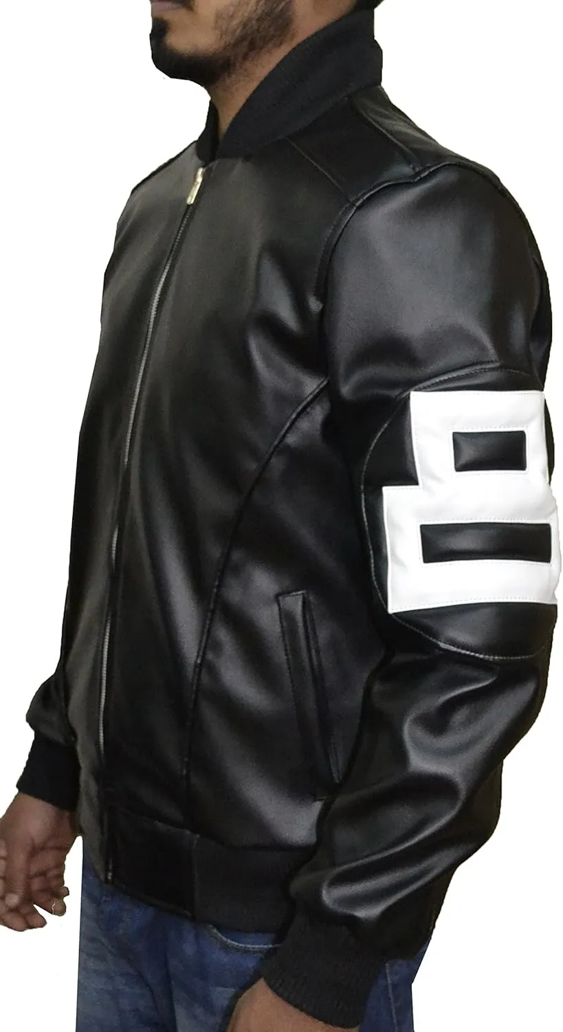 The Jasperz 8 Ball Pool Seinfeld Michael Hoban Bomber Leather Jacket
