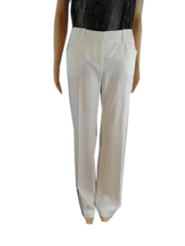 Theory 90's Pants Ivory NWT Size 10 (SKU 000265-11)