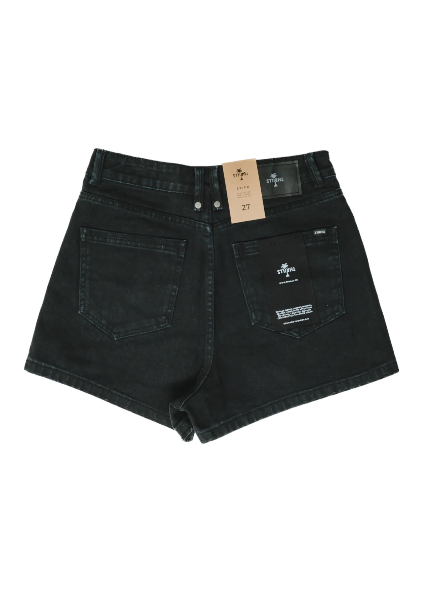 THRILLS - Erica Short - Clean Hem - Dusk Black