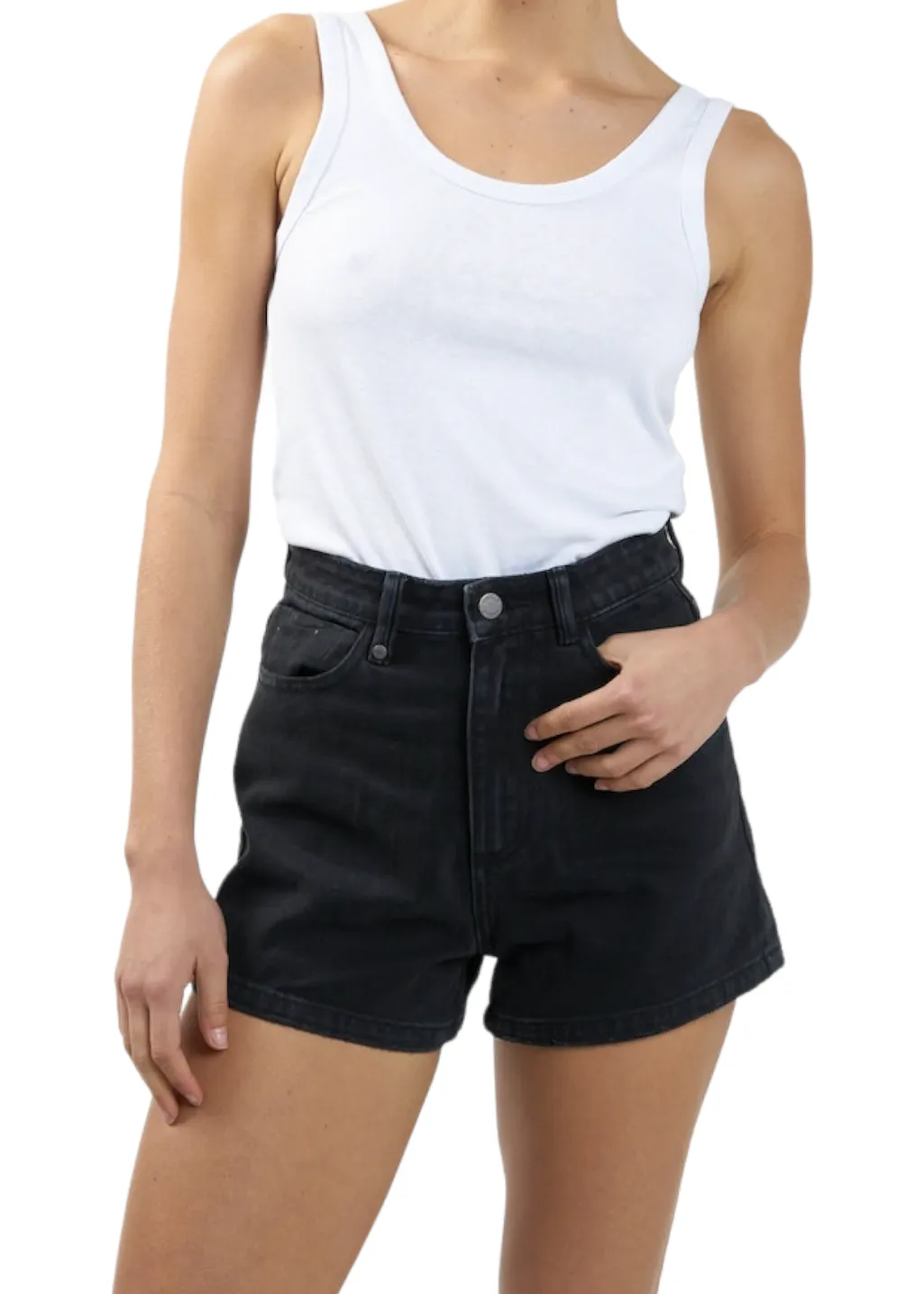 THRILLS - Erica Short - Clean Hem - Dusk Black