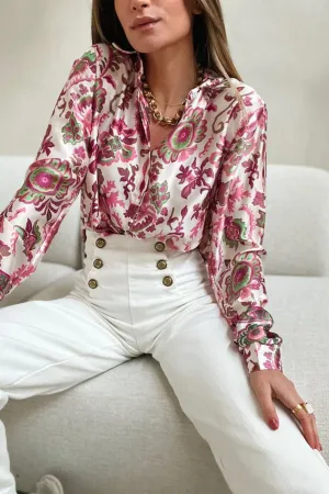 TULIP SATIN SHIRT