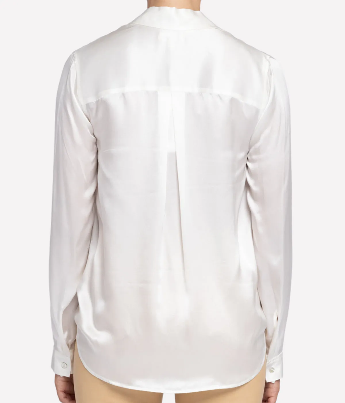 Tyler Longsleeve Shirt in Ivory