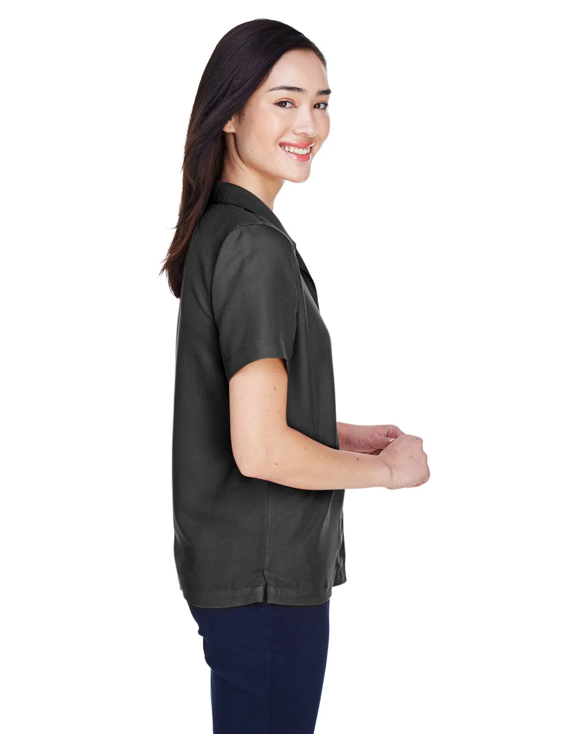 UltraClub Ladies Cabana Breeze Camp Shirt