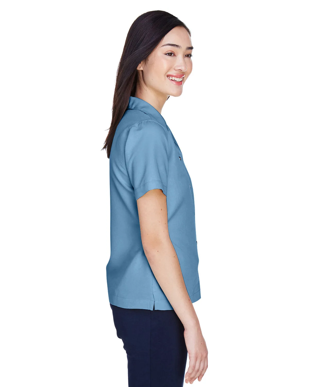 UltraClub Ladies Cabana Breeze Camp Shirt