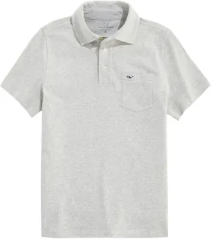 vineyard vines Boys Clean Jersey Polo
